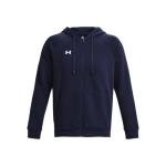 Under Armour Men's Rival Fleece Zip Hoodie, Navy