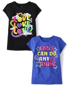 Children's Place 2-Pack Graphic T-Shirts for Boys