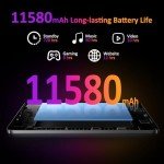 POWMUS 14" Android Tablet with 256GB Storage