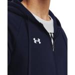 Under Armour Men's Rival Fleece Zip Hoodie, Navy