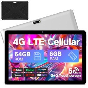 10.1" 4G LTE Android Tablet with SIM Slot