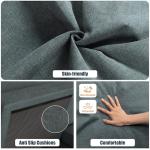 Meilocar U-Shaped Sectional Sofa with Chaise