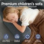 Dark Grey 45'' Chaise Lounge Sofa Bed