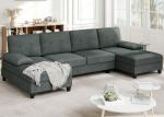 Meilocar U-Shaped Sectional Sofa with Chaise