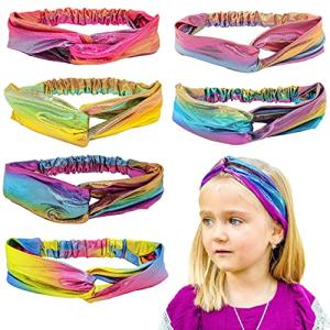 Mermaid Knot Headbands for Girls - Rainbow Ties
