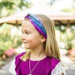 Mermaid Knot Headbands for Girls - Rainbow Ties