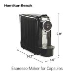 Hamilton Beach Espresso Machine with Nespresso Compatibility