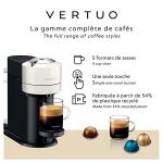 De'Longhi Nespresso Vertuo Next Coffee Machine, White