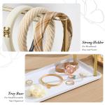 Josmimic Metal 2-Tier Headband Organizer Stand