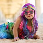 Mermaid Knot Headbands for Girls - Rainbow Ties