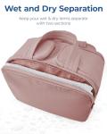 BAGSMART Lightweight Travel Toiletry Bag for Women