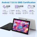 10.1" 4G LTE Android Tablet with SIM Slot