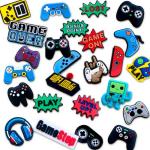 Video Game Charms for Clog Shoes - 35 Pcs
