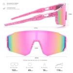 SEKKAF Kids UV Protection Baseball Sunglasses