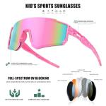 SEKKAF Kids UV Protection Baseball Sunglasses