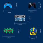 Video Game Charms for Clog Shoes - 35 Pcs