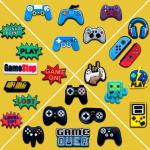 Video Game Charms for Clog Shoes - 35 Pcs