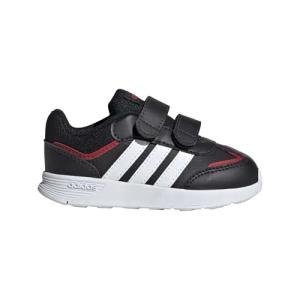 Adidas Baby Tensor Switch Sneakers, Black/White/Scarlet