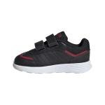 Adidas Baby Tensor Switch Sneakers, Black/White/Scarlet