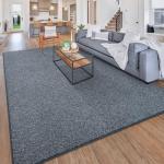Modern 3x5 Memory Foam Area Rugs - Dark Blue