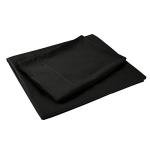 Luxury Black Queen Sheets Set - 4 Pieces