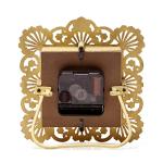 NIKKY HOME Vintage Pewter Desk Clock - Yellow