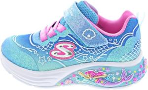 Skechers Kids Lil Mermaid Sneakers - Blue/Multi