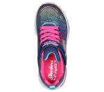 Skechers Kids Wavy Beams Sneakers, Navy/Multi