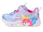 Skechers Girls Unicorn Charmer Twilight Sneakers, Blue