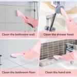 14-Piece Bathroom Cleaning Tools Set, Pink