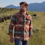 Men's Heavyweight Cotton Flannel Shirt - Desert Oasis