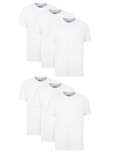 Hanes Men's Moisture-Wicking Cotton Crew Tee 6-Pack