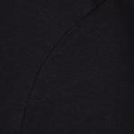 Slim-Fit 3/4 Sleeve Boat Neck Tee - Black