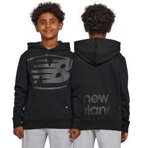 New Balance Boys Graphic Hoodie - Comfy Fleece Pullover