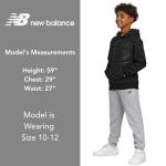 New Balance Boys Graphic Hoodie - Comfy Fleece Pullover