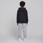 New Balance Boys' Black and Grey Hoodie Jogger Set