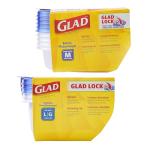 Glad Gladware Food Storage Containers Bundle - 8 Pack