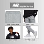 New Balance Boys' Black and Grey Hoodie Jogger Set