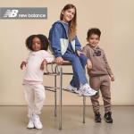 New Balance Boys' Black and Grey Hoodie Jogger Set