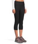 Skechers Go Walk Rib Capri Pants, Bold Black