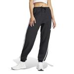 adidas Women's Cuffed Sportswear Pants, Black/White
