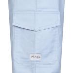 Hurley Girls' Glacial Blue Wide Leg Cargo Pants