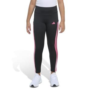 adidas Girls' 3-Stripe Leggings with Pocket