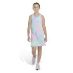 adidas Girls' Tank Dress - Semi Flash Aqua