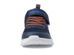 Skechers Boys' Microspec Max Sneakers, Navy/Orange