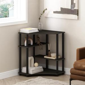 Furinno 4-Tier Corner Shelf for Storage