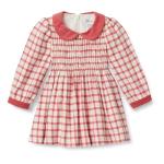 Sofia Grainge Toddler Girls' Flannel Dress, Ivory Red