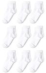 Amazon Essentials Girls' Cotton Blend Uniform Socks