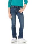 Amazon Essentials Girls' Boot-Cut Stretch Jeans, 8