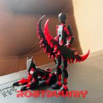 ROBTDUUMY T13 3D Action Figure Set - Black/Red